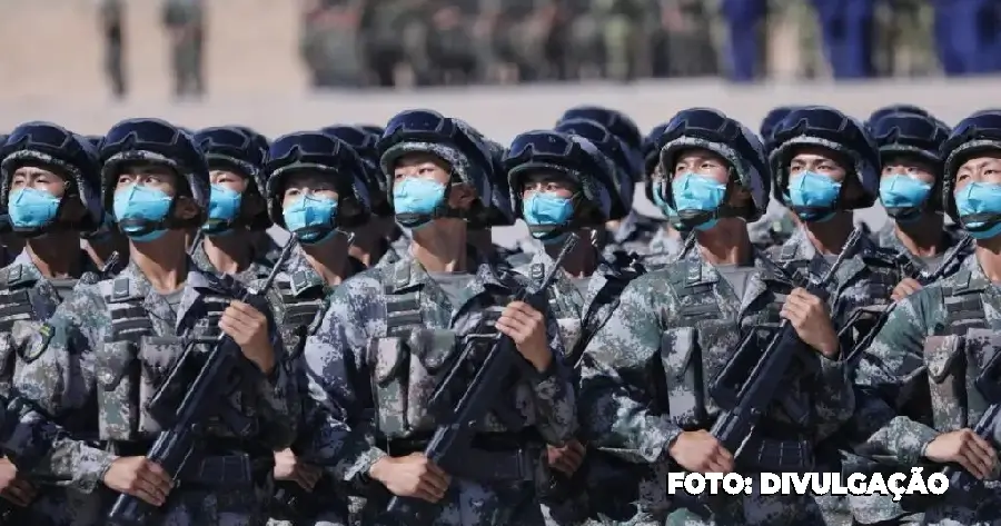 China aumenta a Presença Militar em Taiwan