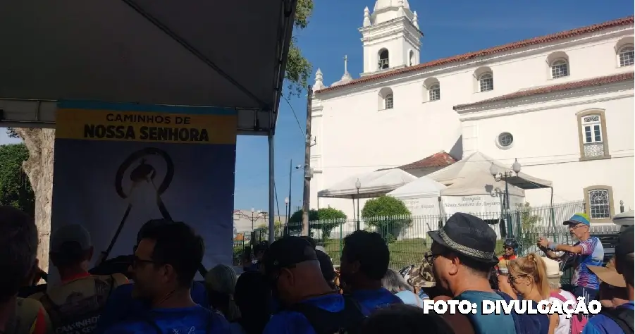 Fiéis inauguram roteiro de peregrinação a Aparecida (SP) em Maricá
