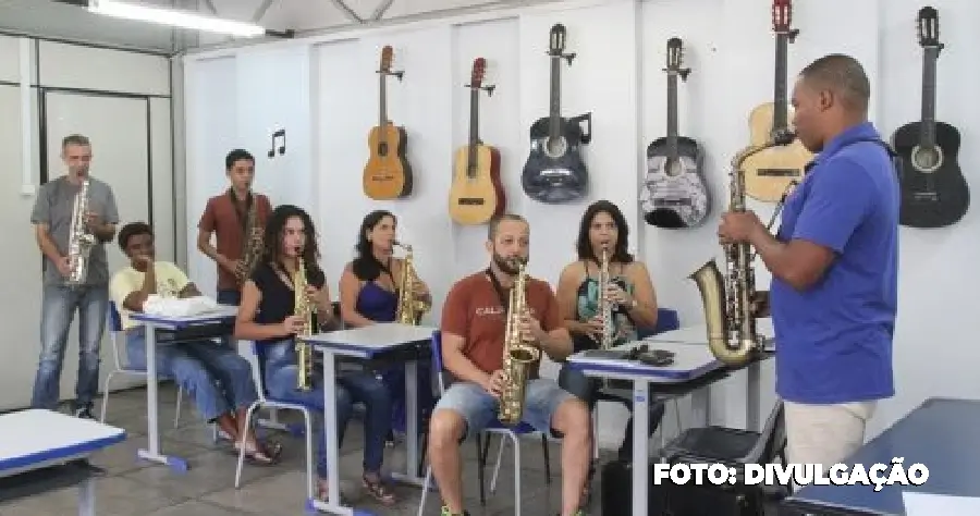 Oficinas de música no CIUG alcançam quase 300 alunos