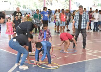 Arena Flamengo recebe Arraiá da inclusão com alunos PcD do Esporte Presente