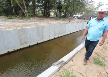 Prefeitura de Niterói vistoria obras de macrodrenagem na Engenhoca e Barreto