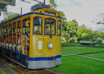 Campanha “Não Dê Carona ao Assédio” nos Bondes de Santa Teresa