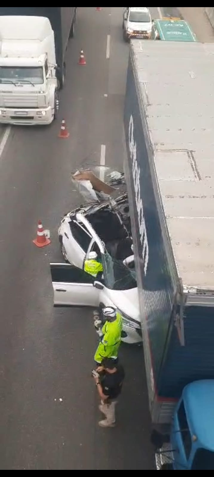 Vítima fatal em acidente na BR-101 era policial militar da Coordenadoria de Polícia Pacificadora