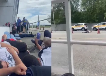 Tiroteio interrompe prova prática de direção no Rio; veja vídeo | Enfoco