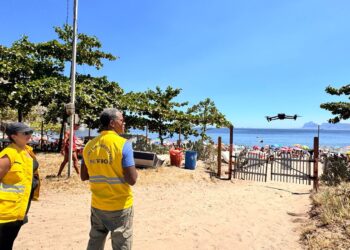 Operação Verão em Niterói resgata criança perdida com auxílio de drone