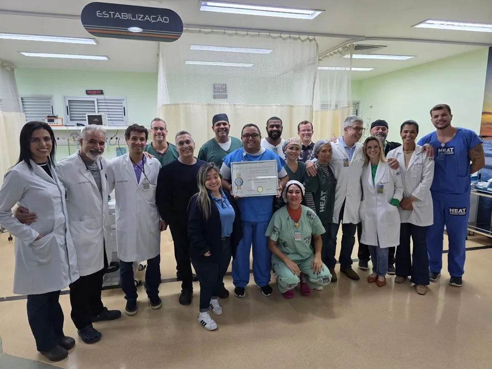 Centro de Trauma do Hospital Alberto Torres recebe certificação de excelência em nível Diamante. - Portal Itaboraí Em Foco