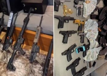 Operação apreende armas e US$ 24 mil em mansão de suspeito ligado ao CV