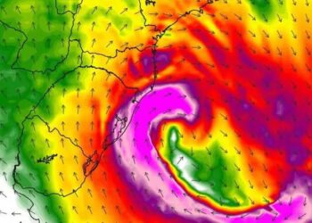 Ciclone mantém tempo instável no Sul e Sudeste