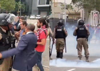 Desocupação no Centro do Rio termina em confusão com uso