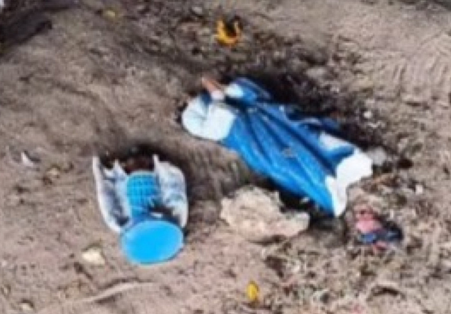 Imagem de Santa Sara Kali, assentada no Arpoador, é destruída