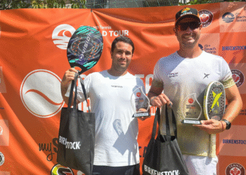 Niteroiense vence torneio de beach tennis em Montreal | Enfoco