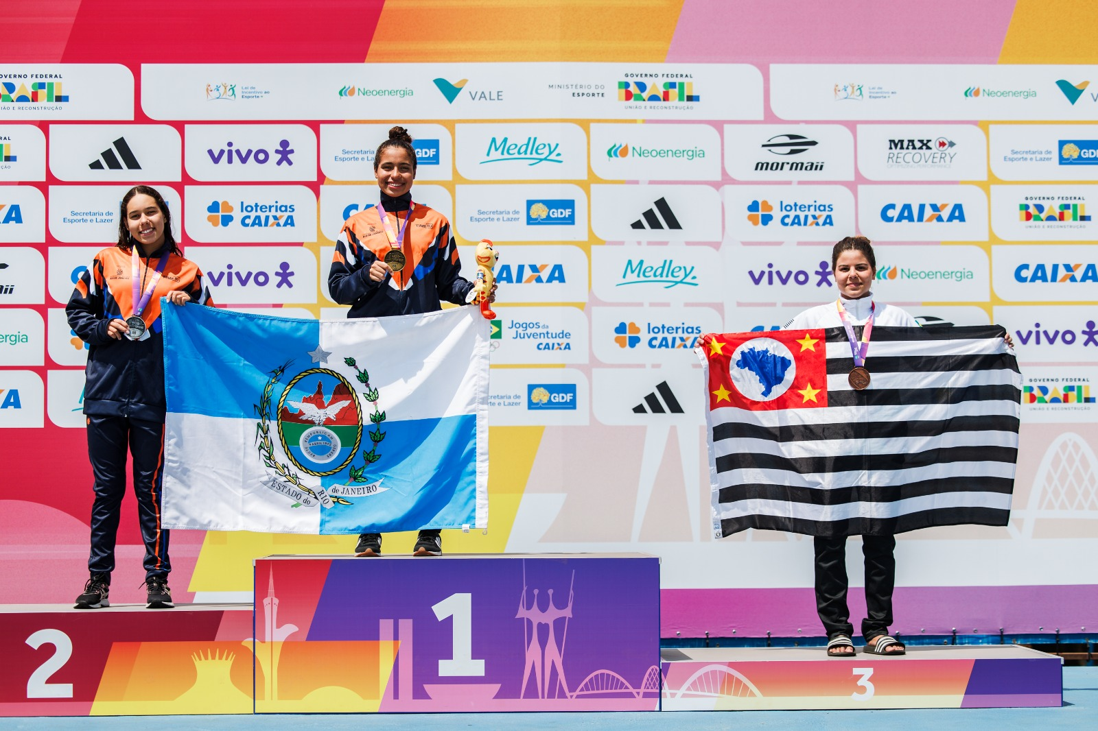 Time RJ conquista 80 medalhas nos Jogos da Juventude Caixa