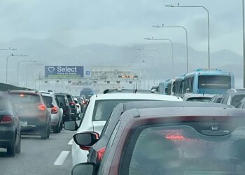 Motoristas enfrentam lentidão na Ponte Rio–Niterói nesta segunda (20)