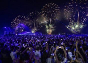 Réveillon 2026 terá maior show de drones da história em Copacabana