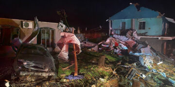 Tornado no Paraná causa destruição em Rio Bonito do Iguaçu