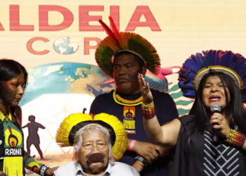 COP30 mobiliza cerca de três mil indígenas na cidade de Belém