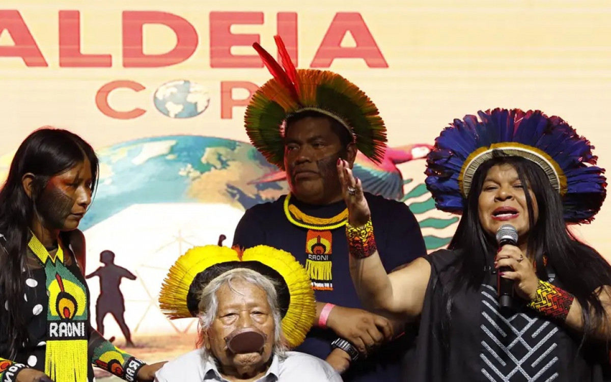 COP30 mobiliza cerca de três mil indígenas na cidade de Belém