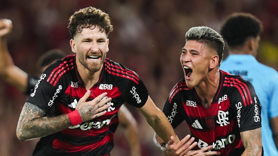 Flamengo vence Santos 3 a 2