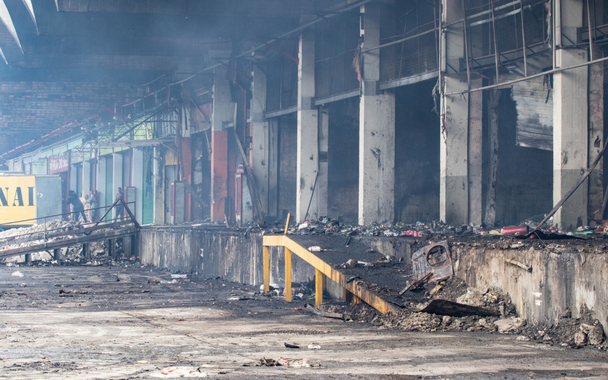 Defesa Civil afirma que pavilhão no Ceasa só será liberado após conclusão dos reparos necessários.