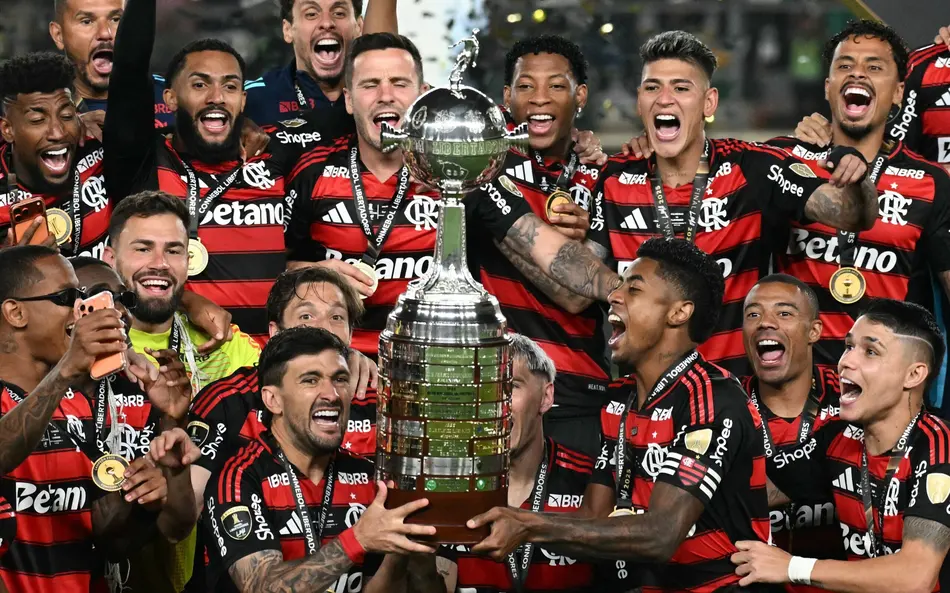 Flamengo tetracampeão da Libertadores