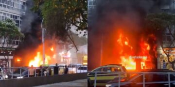 Incêndio em imóvel de Copacabana deixa três feridos e mobiliza equipes de emergência na Zona Sul do Rio