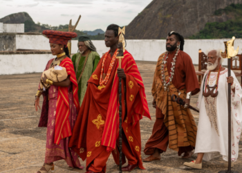Gravações de nova novela transformam Niterói em cenário de superprodução com equipes, elenco e paisagens da cidade.