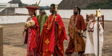Gravações de nova novela transformam Niterói em cenário de superprodução com equipes, elenco e paisagens da cidade.