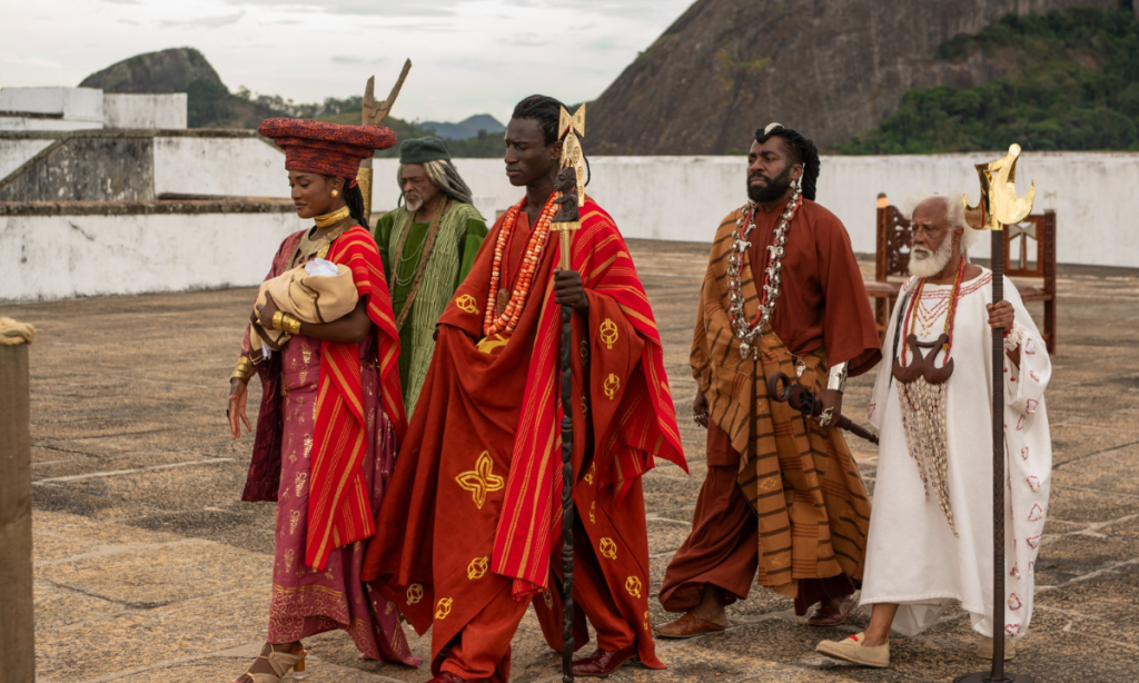 Gravações de nova novela transformam Niterói em cenário de superprodução com equipes, elenco e paisagens da cidade.