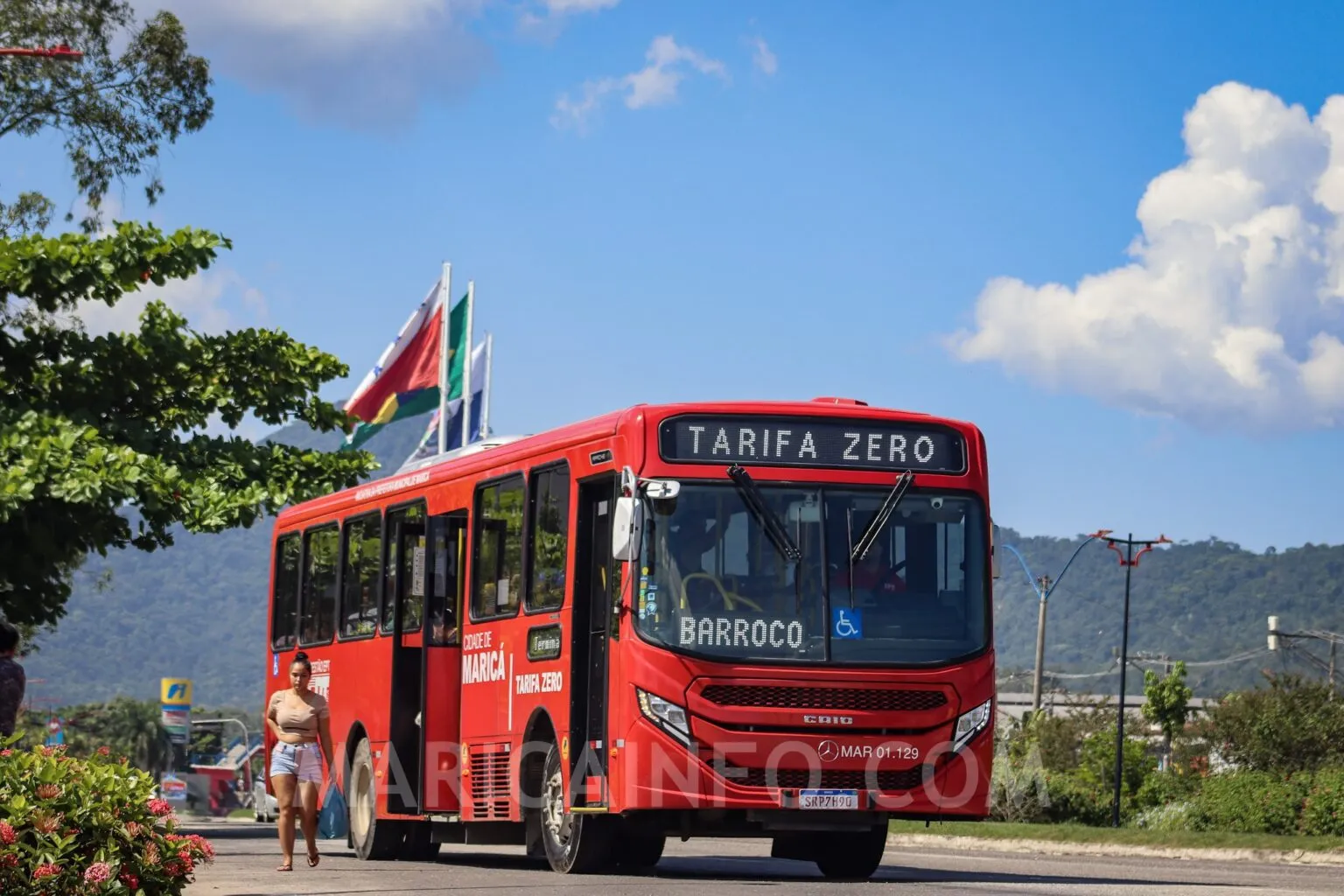 Maricá vai incorporar ônibus elétricos ao Tarifa Zero com investimento federal acima de R$ 100 milhões.