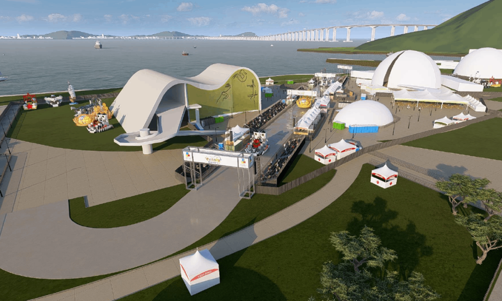 Niterói apresenta projeto da nova Passarela do Samba com estrutura ampliada, mais conforto e melhorias para desfiles e público.