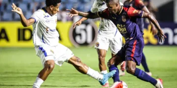 Maricá FC é goleado por 4 a 0 pelo Sampaio Corrêa na estreia do quadrangular do rebaixamento e busca reação na próxima rodada.