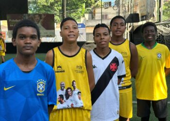 Convocação de Rayan à Seleção Brasileira inspira jovens do projeto Craque do Amanhã