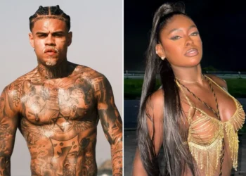 Carol Macharethe anuncia fim de namoro com MC Cabelinho nas redes sociais