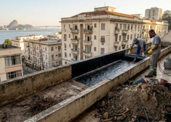 Impermeabilização em prédios antigos de Niterói previne infiltrações e preserva estrutura