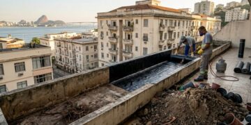 Impermeabilização em prédios antigos de Niterói previne infiltrações e preserva estrutura