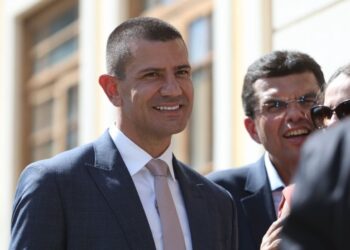 Douglas Ruas defende fortalecimento do interior durante aniversário de Trajano de Moraes