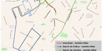 CET-Rio anuncia esquema de trânsito para obras na Rua Cachambi, Zona Norte do Rio