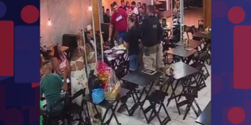 Policial salva criança de 12 anos engasgada em pizzaria de Itaboraí