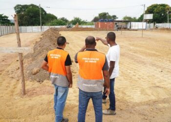 Obras do Novo Espaço Esportivo Comunitário Iniciam no Jardim Bom Retiro em São Gonçalo