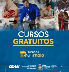Prefeitura de São Gonçalo e SENAI Oferecem 140 Vagas em Cursos Profissionalizantes Gratuitos