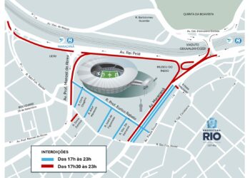 CET-Rio monta operação especial de trânsito para jogo no Maracanã nesta terça-feira