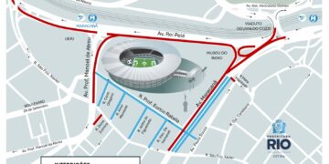 CET-Rio monta operação especial de trânsito para jogo no Maracanã nesta terça-feira