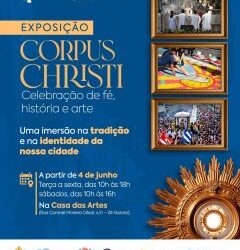 Exposição na Casa das Artes destaca tradição do Corpus Christi em São Gonçalo