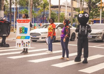 Duque de Caxias celebra 36 anos do ECA com ação educativa na Praça Humaitá