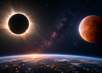 Agosto terá eclipses solar e lunar: fenômeno poderá ser visto em todo o Brasil