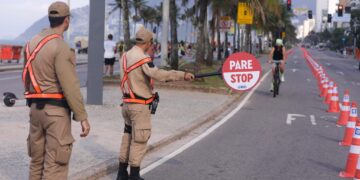Orla da Zona Sul ganha 7,2 quilômetros de ciclofaixa exclusiva para lazer