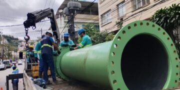 Manutenção da Cedae no Guandu interromperá o abastecimento na capital e na Baixada Fluminense na terça-feira (3/11)