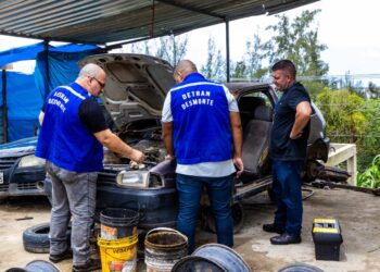 Operação Desmonte interdita três ferros-velhos irregulares em Araruama